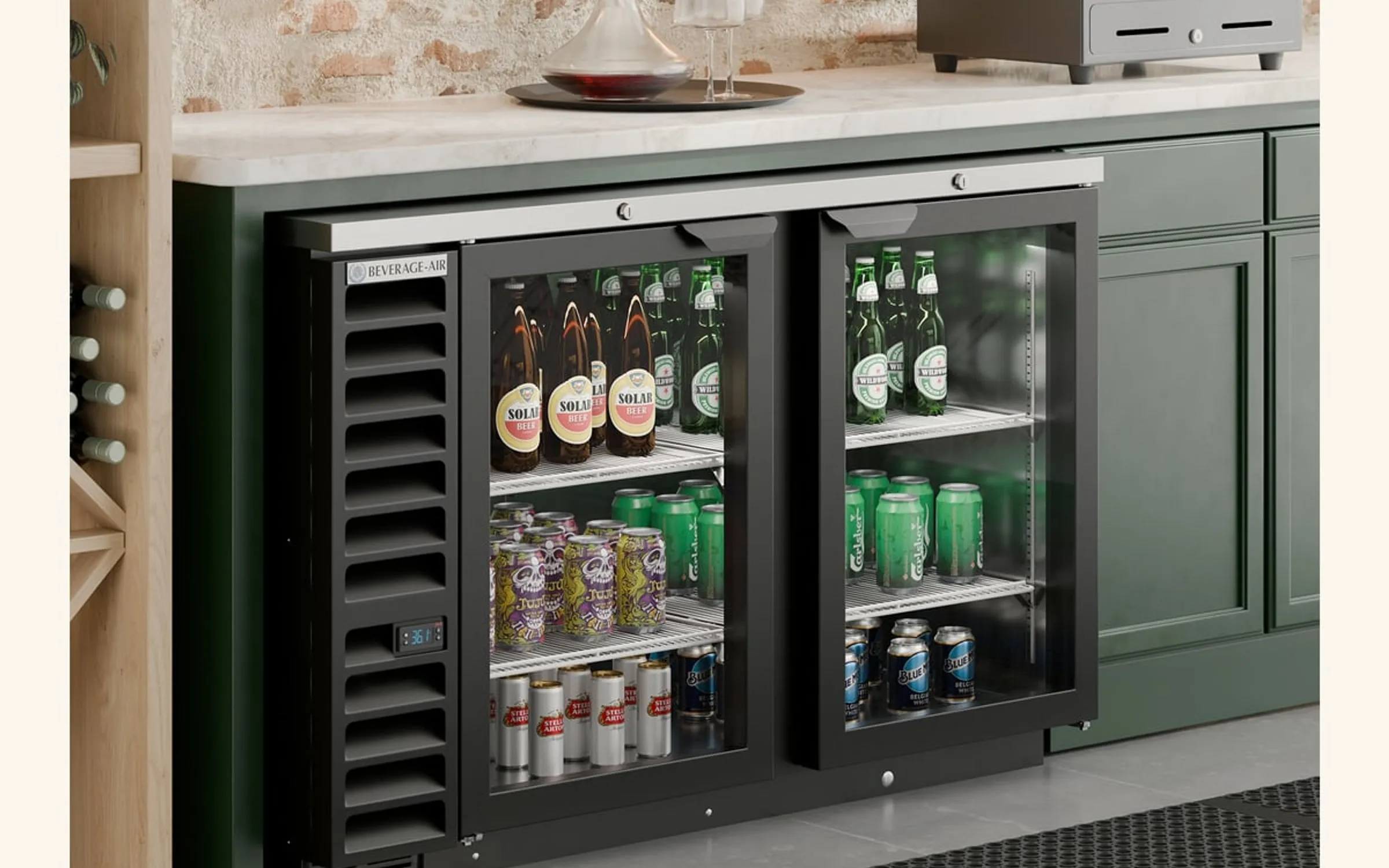 Beverage-Air refrigerator repair in Orange County kitchen