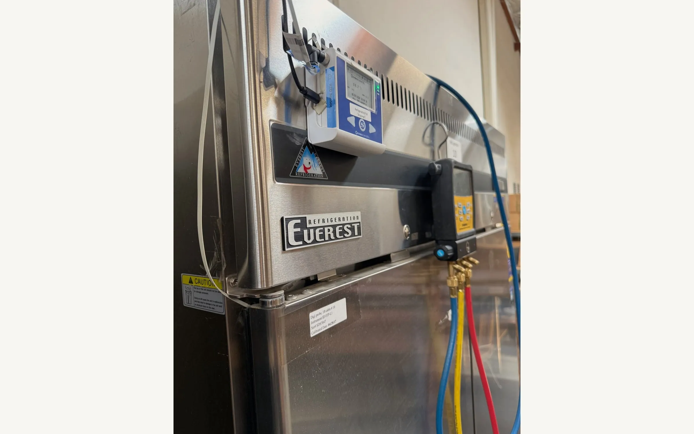 Everest refrigerator repair in Orange County kitchen