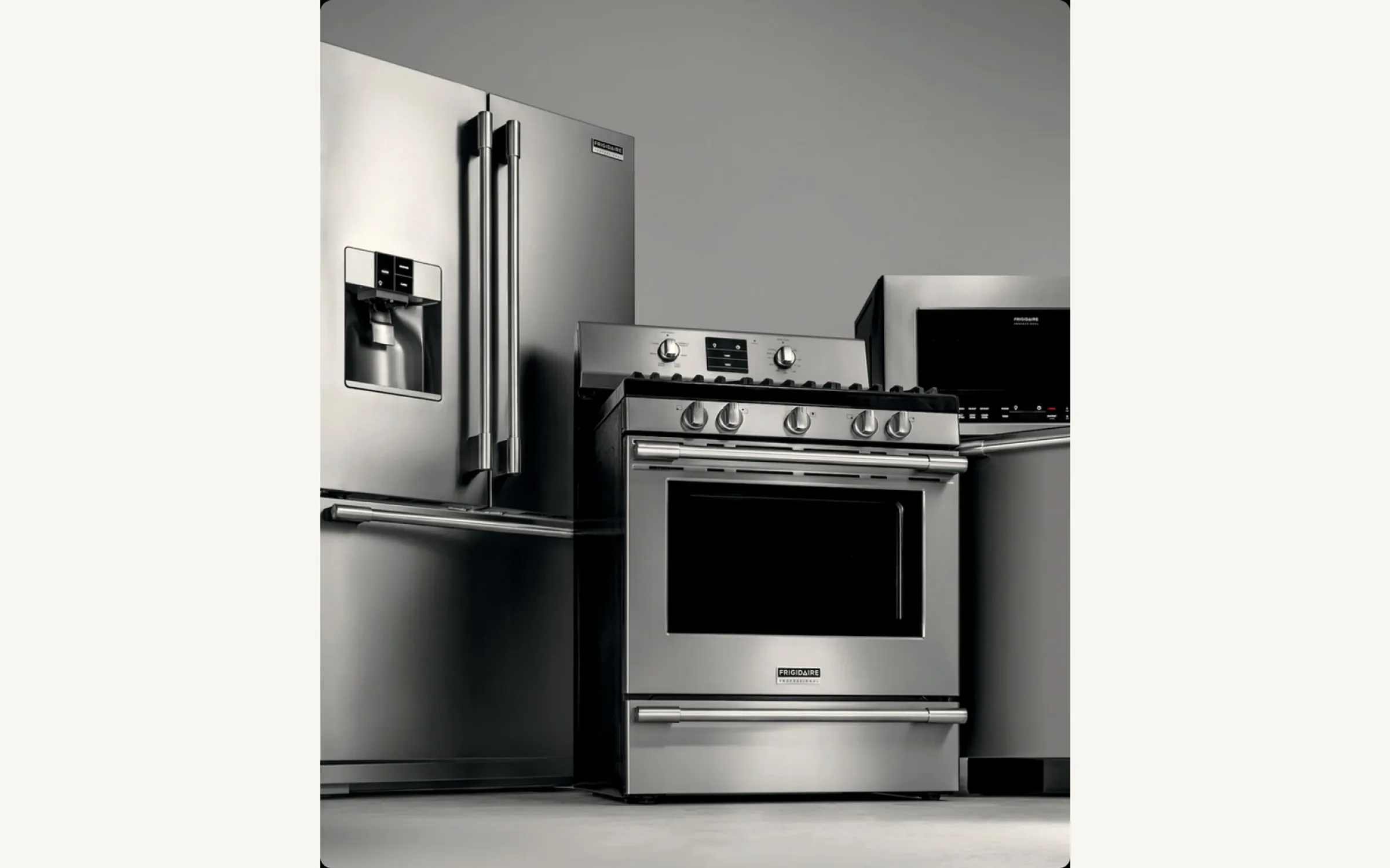 Frigidaire Gallery side-by-side refrigerator with water inlet valve removed during diagnostic in Garden Grove CA
