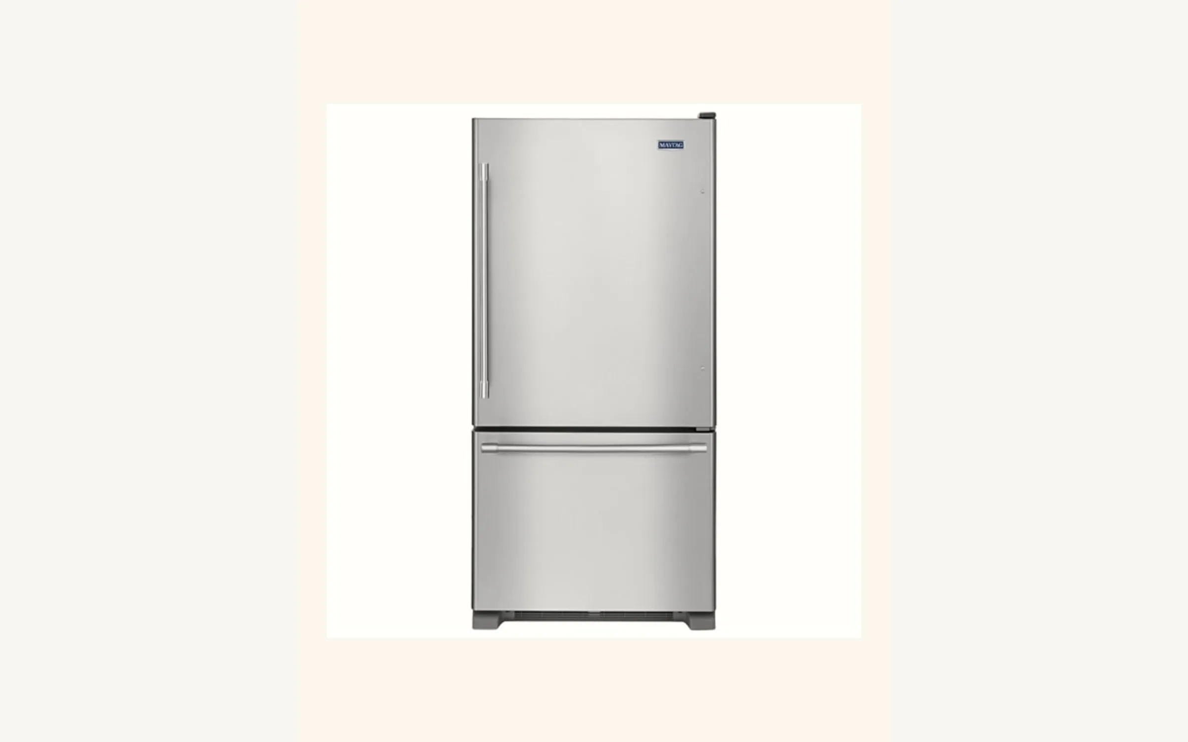 Maytag side-by-side refrigerator with rear main control board cover removed during diagnostic in Lake Forest CA