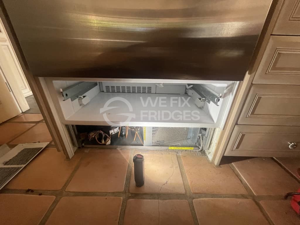 Clogged condenser on Sub Zero fridge